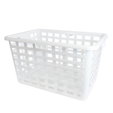 MANNE 112L BLANC – Corbeille à linge – HygiRéa