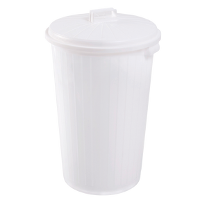 CONTENEUR ALIM. ROND 35L BLANC COUV – Conteneur alimentaire – HygiRéa
