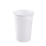 POUBELLE 35 L BLANC – Poubelle ronde – HygiRéa
