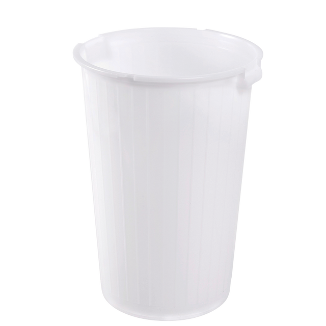 CONTENEUR ALIM. ROND 35 L BLANC – Conteneur alimentaire – HygiRéa