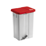 POUBELLE PEDALE 50 L COUV – Poubelle à pédale – HygiRéa