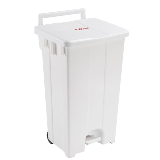 COLLECTEUR 100L A PEDALE COUV – Collecteur à pédale – HygiRéa