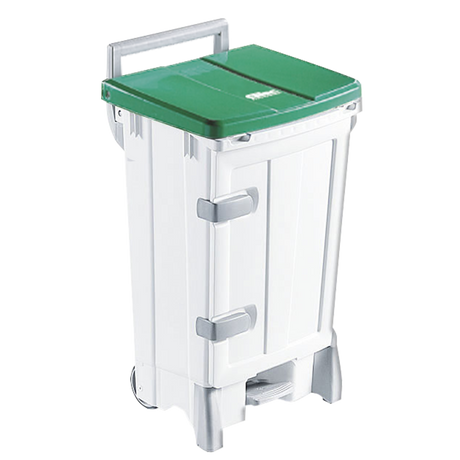 COLLECTEUR 90 L A PORTE COUV. – Collecteur à pédale – HygiRéa