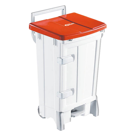 COLLECTEUR 90 L A PORTE COUV. – Collecteur à pédale – HygiRéa