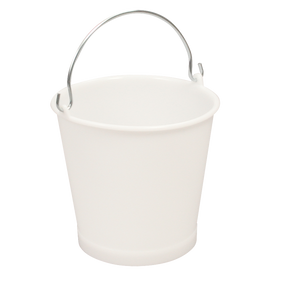 SEAU ROND 10 L ANSE INOX – Seau – HygiRéa