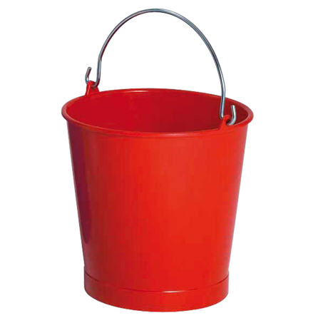 SEAU ROND 10 L ANSE INOX – Seau – HygiRéa