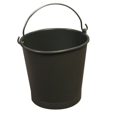 SEAU ROND 10 L ANSE INOX – Seau – HygiRéa