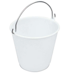 SEAU ROND 14 L ANSE INOX – Seau – HygiRéa