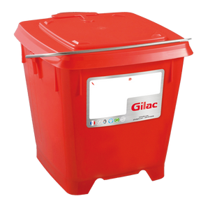 SEAU CARRE 12L + COUV ETANCHE – Seau – HygiRéa