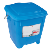 SEAU CARRE 12L + COUV ETANCHE – Seau – HygiRéa