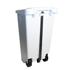 POUB ECO PEDALE 80 L COUV BLC – Poubelle à pédale – HygiRéa