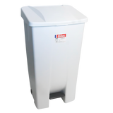 POUB ECO PEDALE 120 L COUV BLC – Poubelle à pédale – HygiRéa