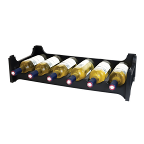 RAYON 6 CASES 680X280X140 NOIR – Etagère, rayonnage – HygiRéa