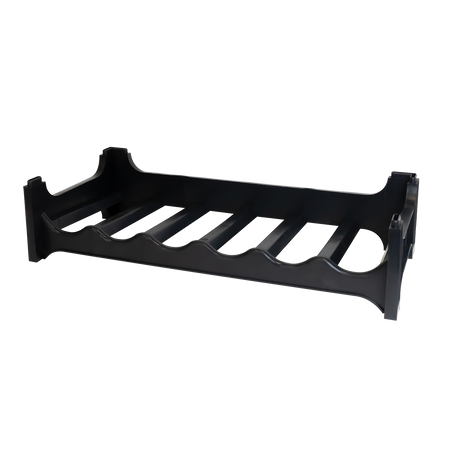 RAYON 6 CASES 680X280X140 NOIR – Etagère, rayonnage – HygiRéa