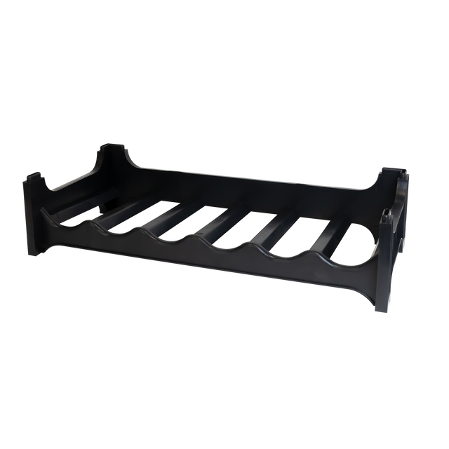 RAYON 6 CASES 680X280X140 NOIR – Etagère, rayonnage – HygiRéa