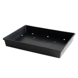 BAC SEMIS ECO TROUS 565X425X80 NOIR – Bac plat – HygiRéa