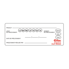 350 ETIQUETTES DLC REPOSITIONNABLES – Marqueurs pour plastique – HygiRéa