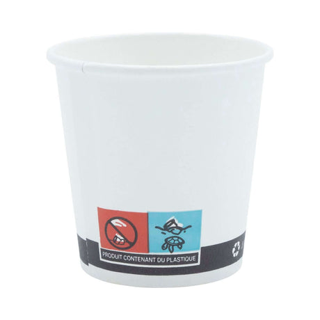 Gobelets Blancs – Gobelets Jetables – HygiRéa