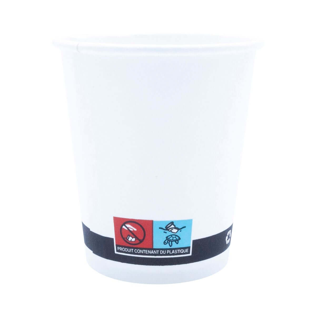Gobelets Blancs – Gobelets Jetables – HygiRéa