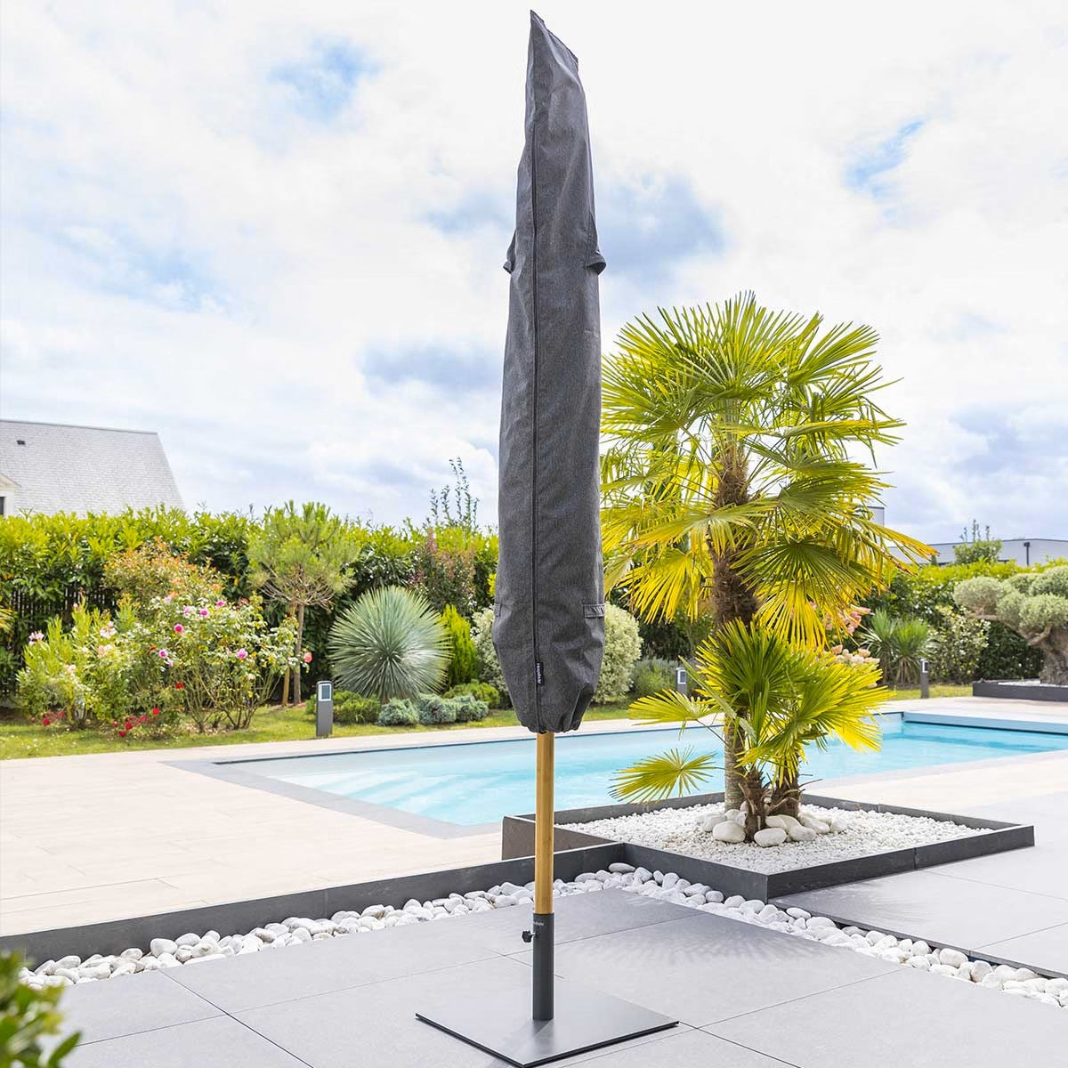 Housse de protection HAMBO pour parasol droit – Housses de Parasols – HygiRéa