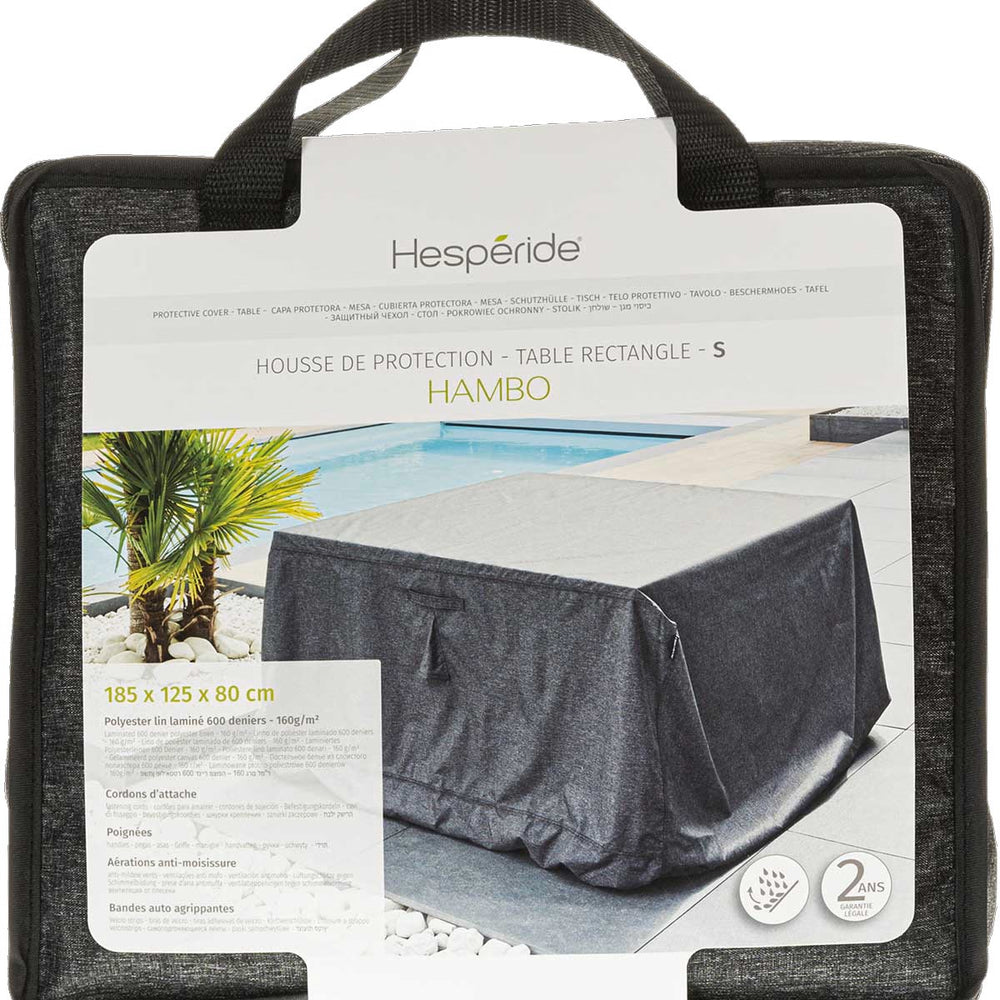 Housse de protection HAMBO pour table rectangulaire S – Housses de Tables – HygiRéa