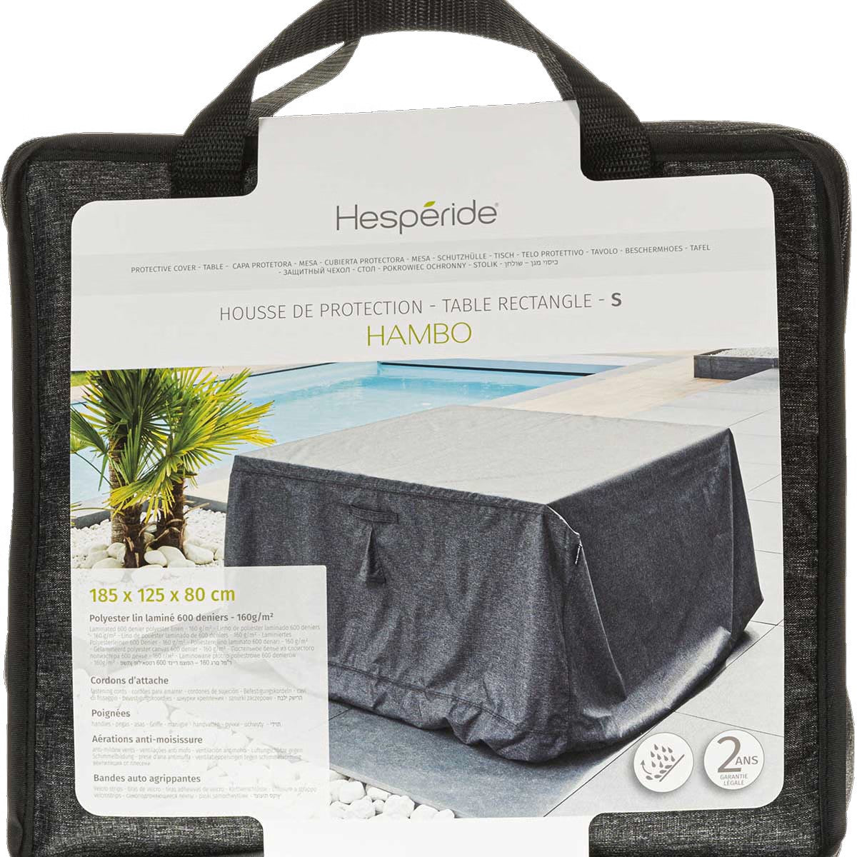 Housse de protection HAMBO pour table rectangulaire S – Housses de Tables – HygiRéa