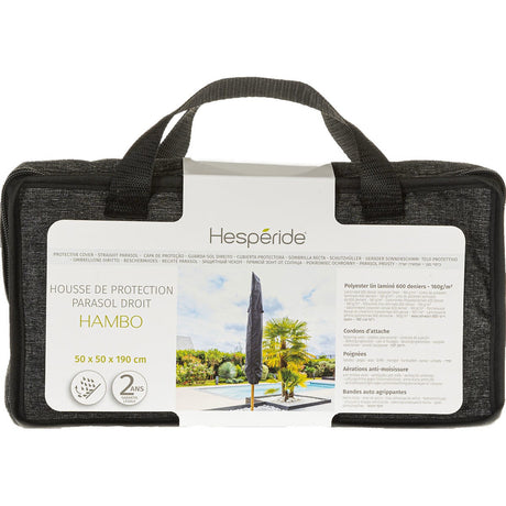 Housse de protection HAMBO pour parasol droit – Housses de Parasols – HygiRéa