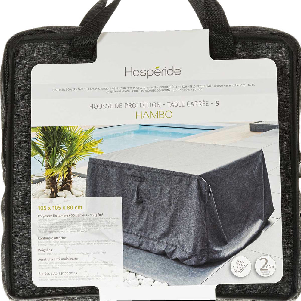 Housse de protection HAMBO pour table carrée S – Housses de Tables – HygiRéa