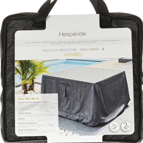 Housse de protection HAMBO pour table carrée S – Housses de Tables – HygiRéa