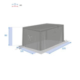 HOUSSE DE PROTECTION HAMBO - TABLE RECTANGULAIRE
