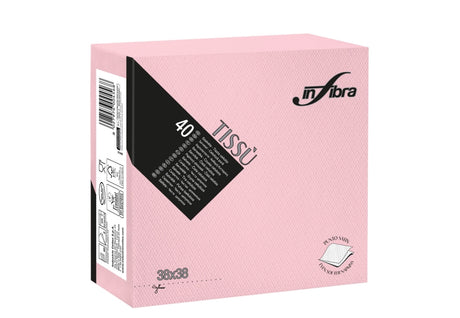SERVIETTE 38x38 2P TISSU – Serviettes Jetables – HygiRéa