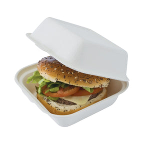 Boîtes burger fibre végétal – Boîtes – HygiRéa