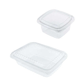 Boîtes à couvercles attenants PET – Boîtes Traiteurs – HygiRéa