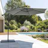 Parasol déporté rond MANOA 3M – Parasols – HygiRéa