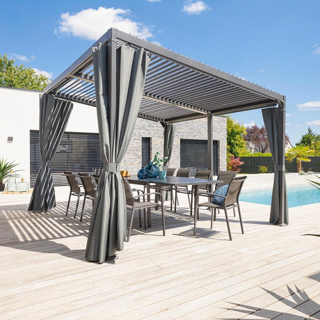 Pergola bioclimatique AVILA – Tonnelles et Pergolas – HygiRéa