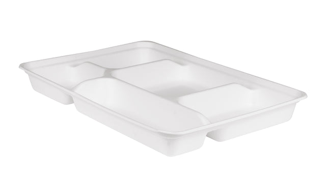 Plateau Repas Fibre de canne – Plateau Repas Fibre de canne – HygiRéa