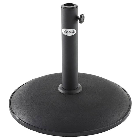 Pied de parasol rond DAILIO Noir – Dalle de Parasol – HygiRéa