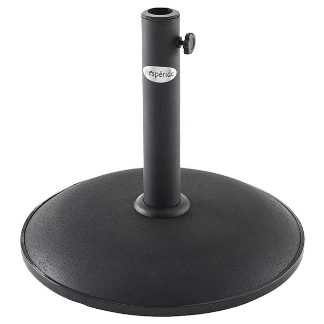 Pied de parasol rond DAILIO Noir – Dalle de Parasol – HygiRéa