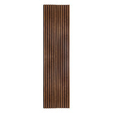 PANNEAU MURAL 240 X 60 CM MDF EFFET BOIS FONCE