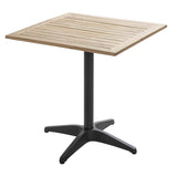 PIED DE TABLE EN ALUMINIUM 72CM - NOIR