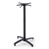 PIED POUR TABLE AVEC SYSTEME INCLINABLE 108 CM EN ALUMINIUM - NOIR