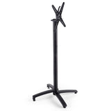 PIED POUR TABLE AVEC SYSTEME INCLINABLE 108 CM EN ALUMINIUM - NOIR