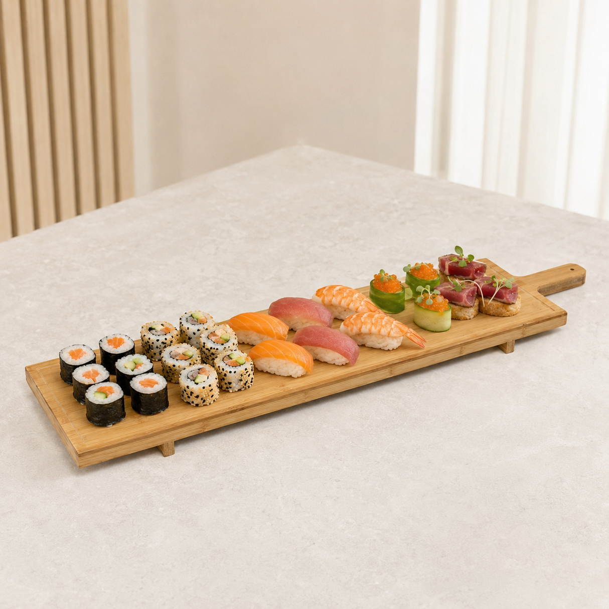 PLANCHE DE PRÉSENTATION 26 X 88 CM BAMBOU