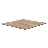 PLATEAU DE TABLE 70 X 70 CM EN HPL - CHENE BRUT