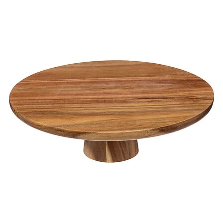 PRÉSENTOIR À GÂTEAUX DIAM 28 CM ACACIA
