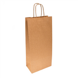 SACS KRAFT POUR 1 ET 2 BOUTEILLES