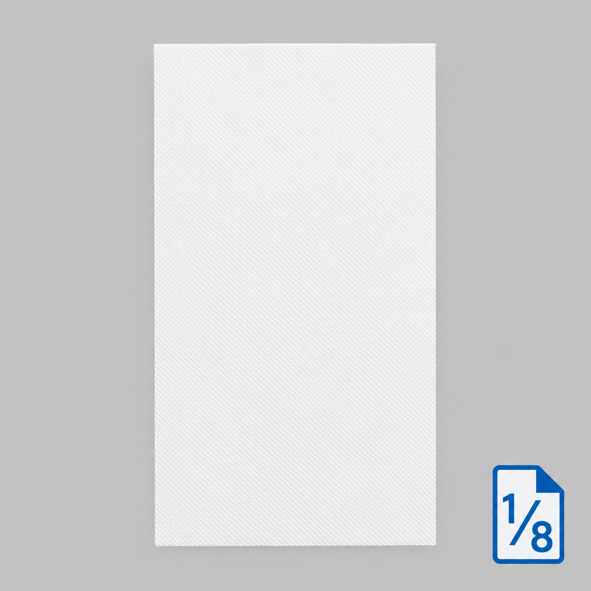 Serviette Airlaid Pliage 1/8