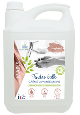 TENDRE BULLE PARFUM FLEUR DE LIN - ECOLABEL – CREME LAVANTE – HygiRéa