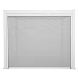 STORE 3 M POUR PERGOLA EVORA 3,6 x 6 M TEXALINE GRIS BLANC