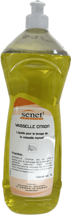 Liquide VAISSELLE CITRON - 1L – Vaisselle plonge – HygiRéa